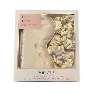 ZOE AYLA Silky Sleep Set In Rose Pink